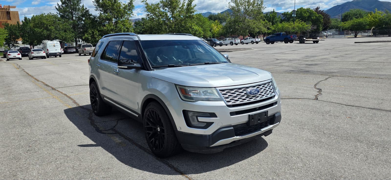 Ford Explorer Platinum 2016 vista frontal