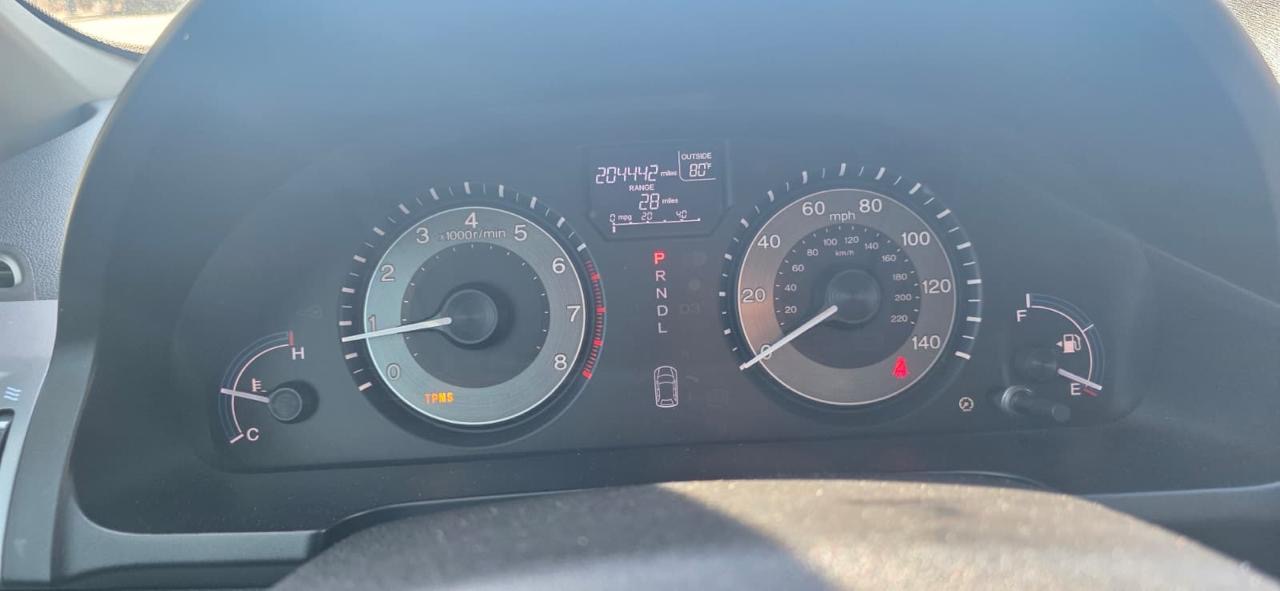 Millaje de la Honda Odyssey 2012